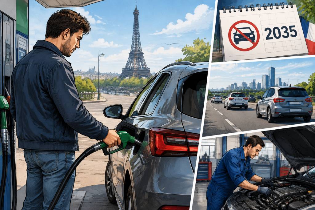 2035 voitures thermiques : ce qu’il faut savoir sur leur avenir en France